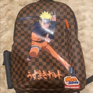Naruto spray ground backpack